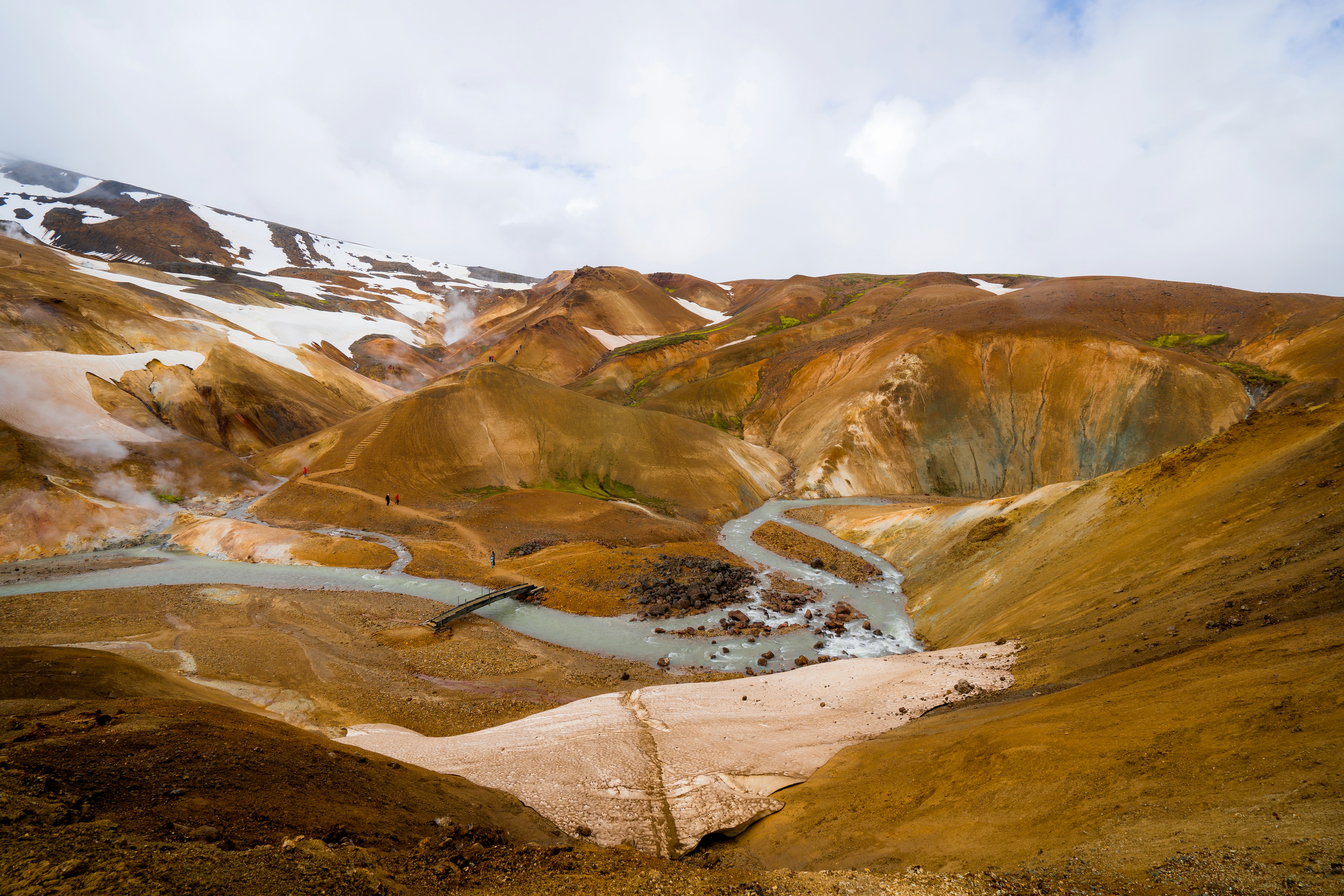 view of Hveradalir, Iceland