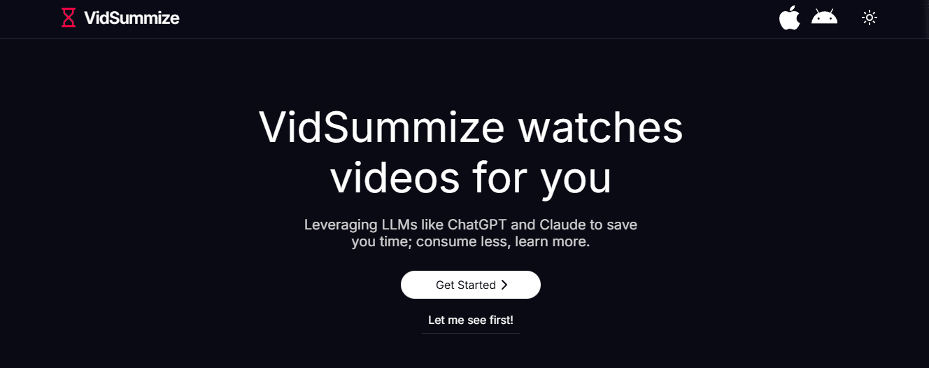 VidSummarize