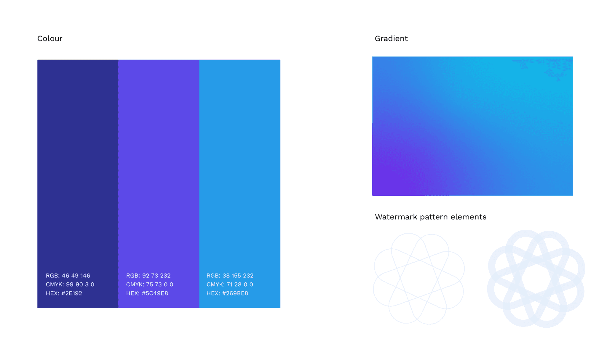 Luro Investments colour pallette