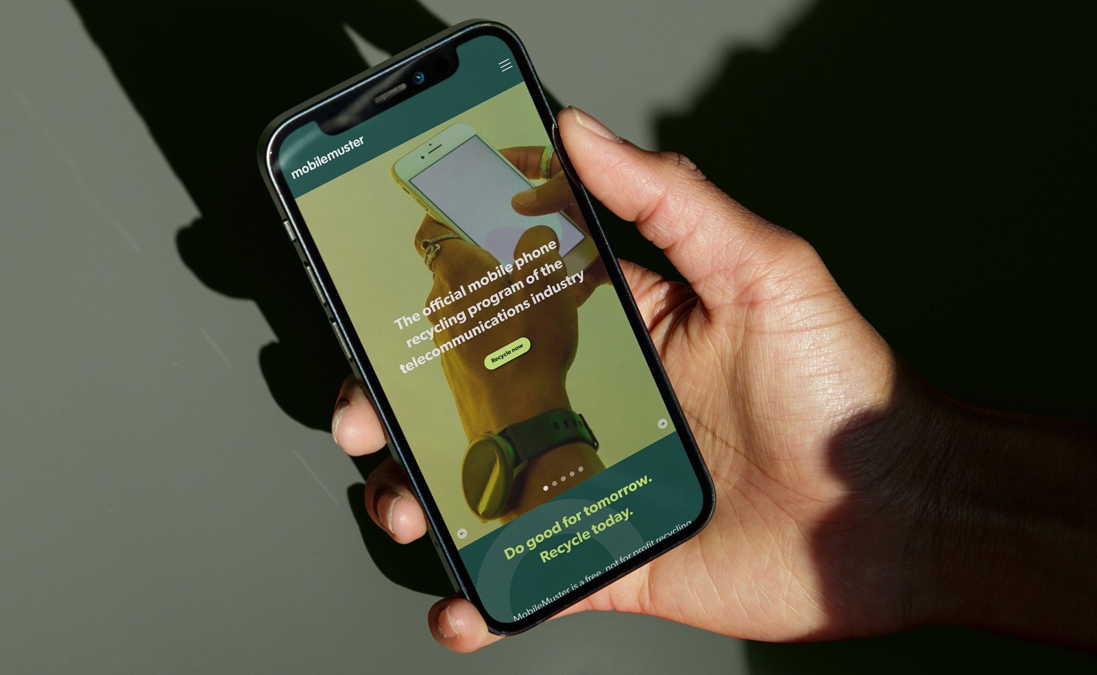 Responsive website for MobileMuster