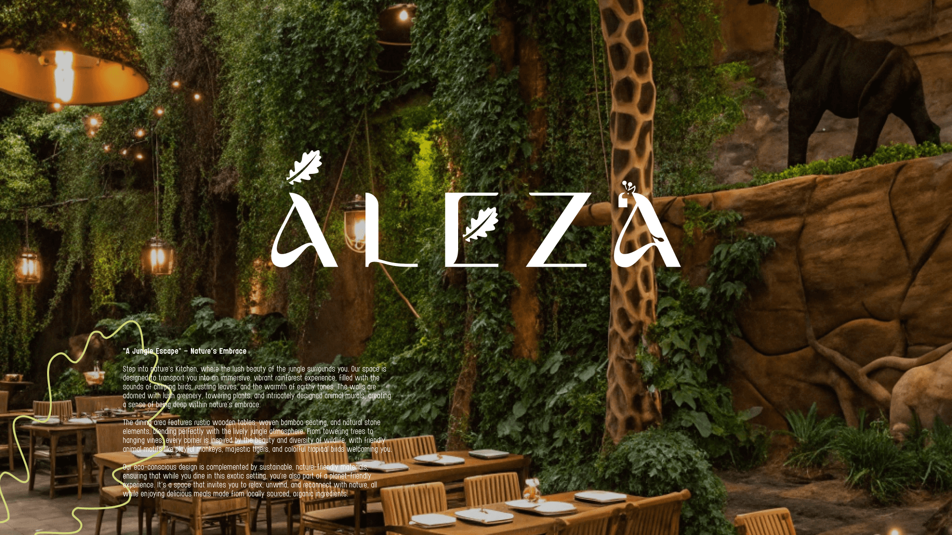 Brand identity design for Aleza — Penguincil Design