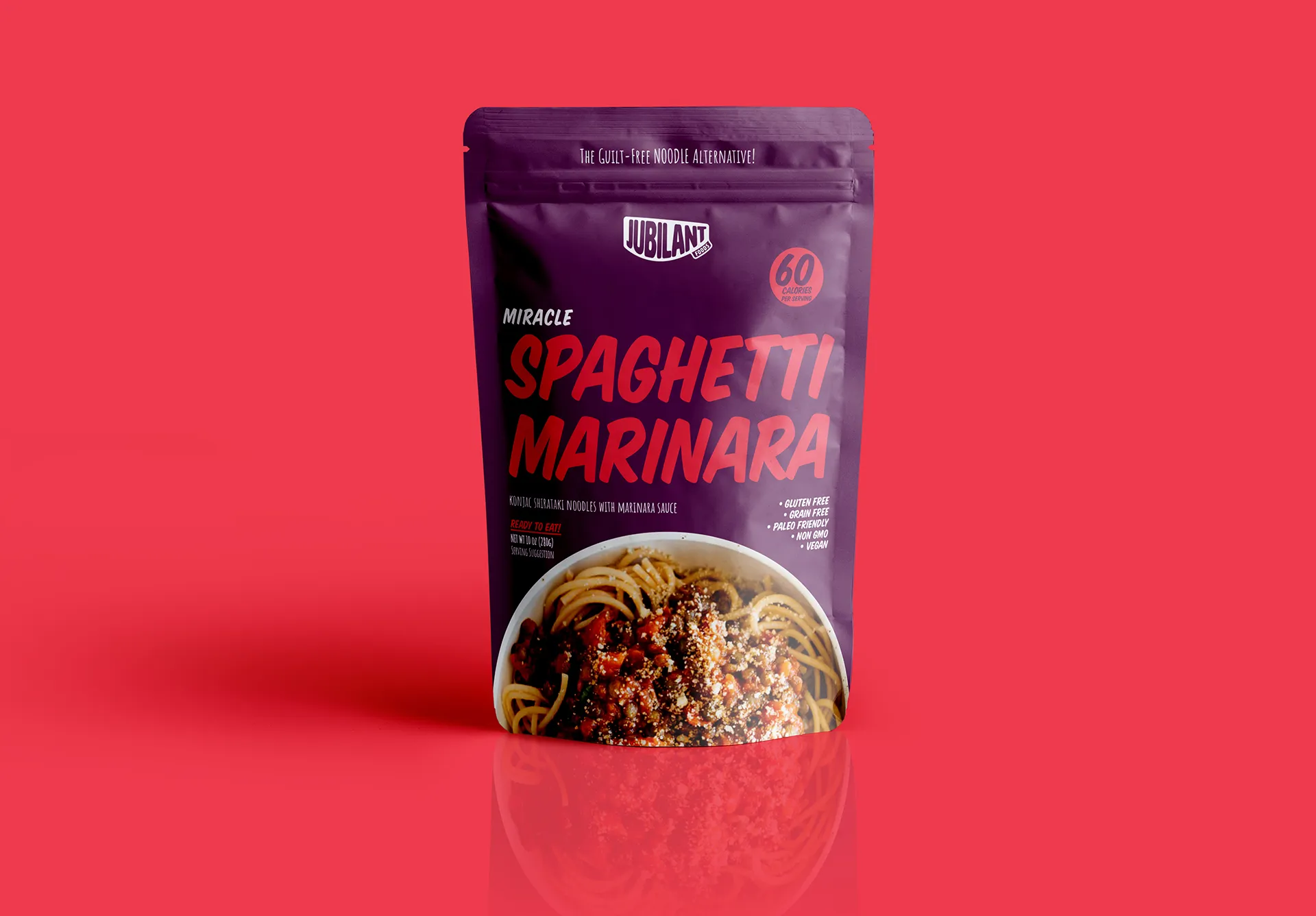 Jubilant Foods branding Ready to Eat packaging spaghetti marinara