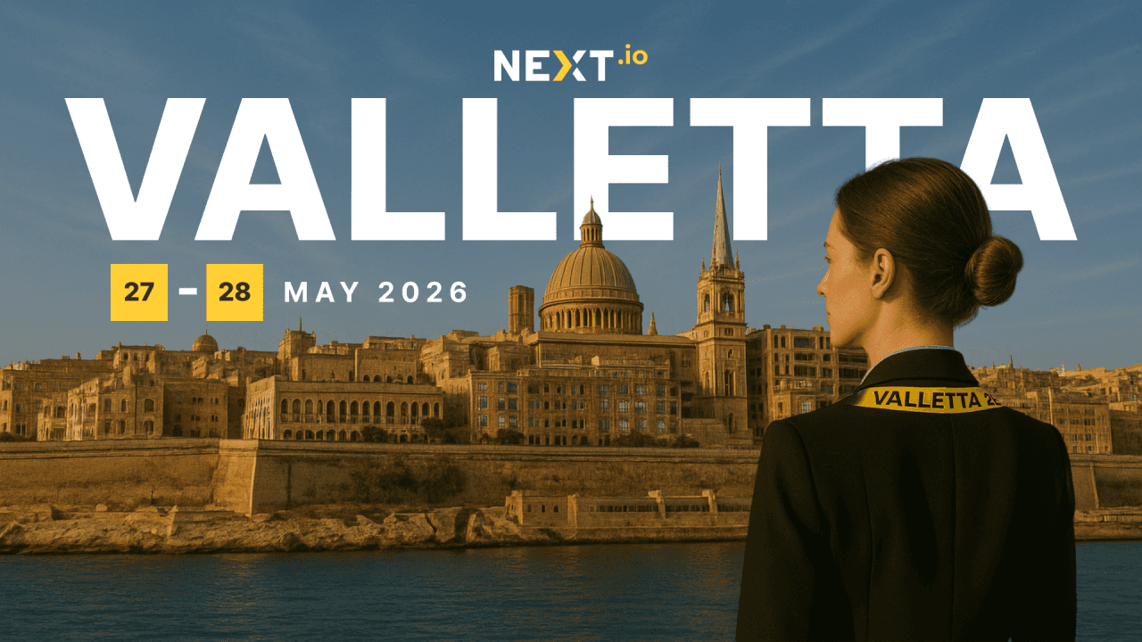 Damisa will be attending the Next.io in Valetta
