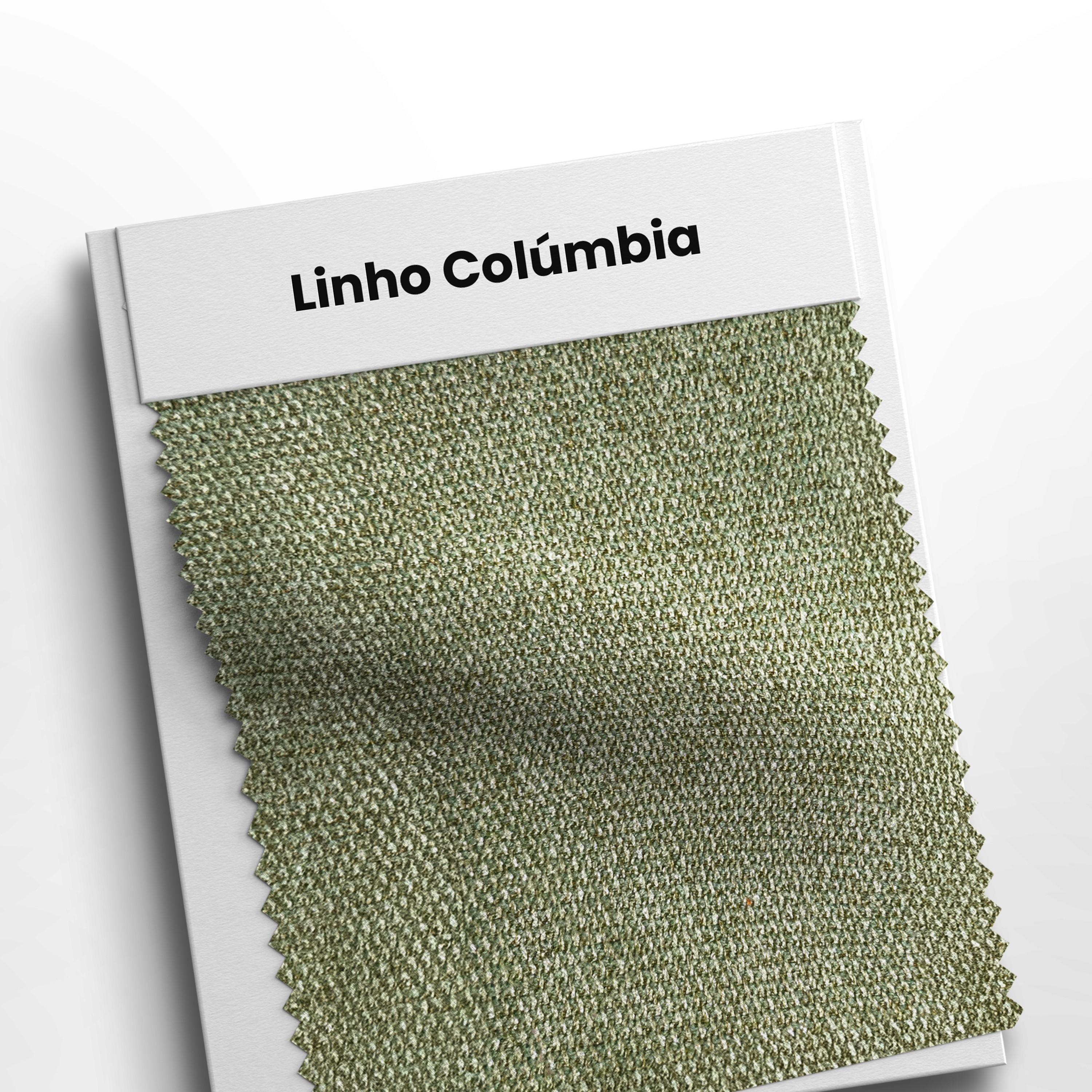 mostruário com linho colúmbia cor 07