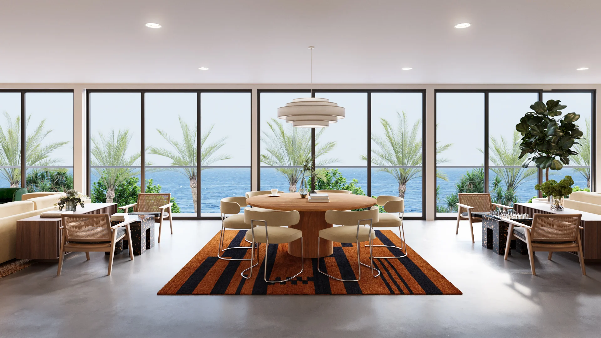 Malibu Suite residential interior space