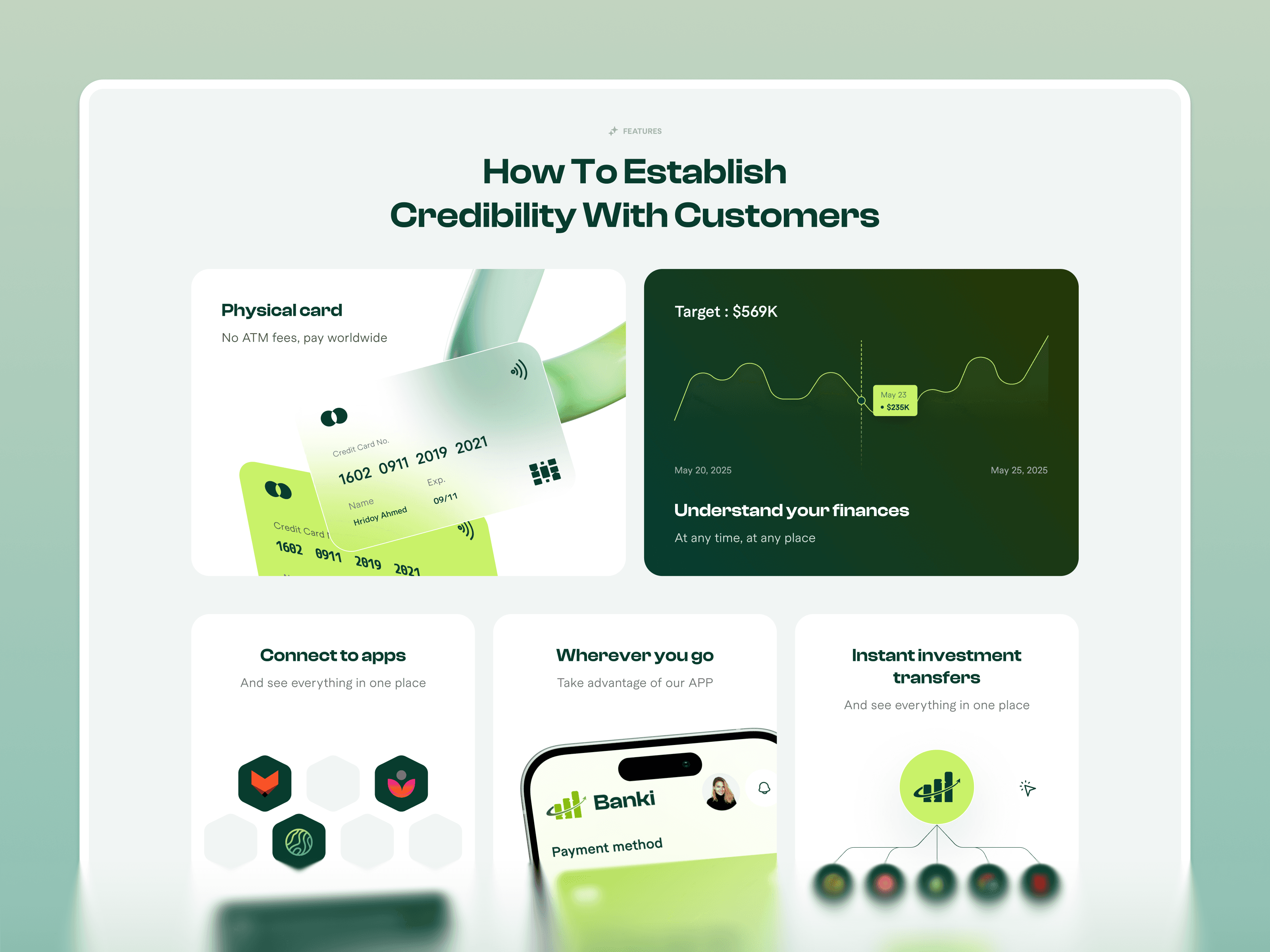 framer investment template