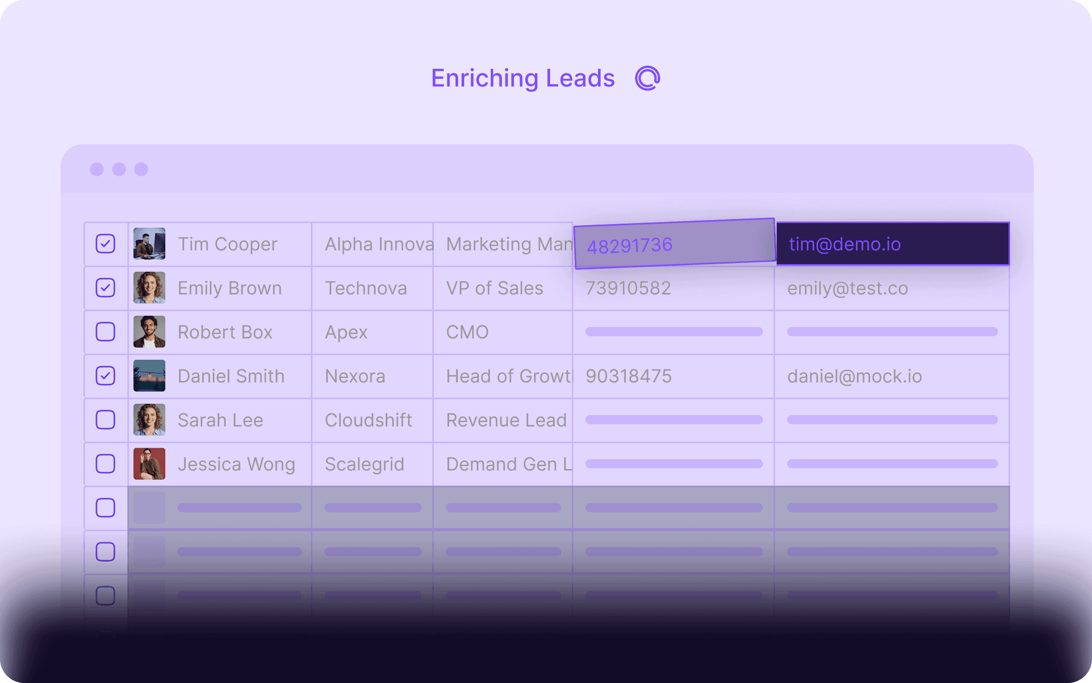 Trees decorated with red lights at night