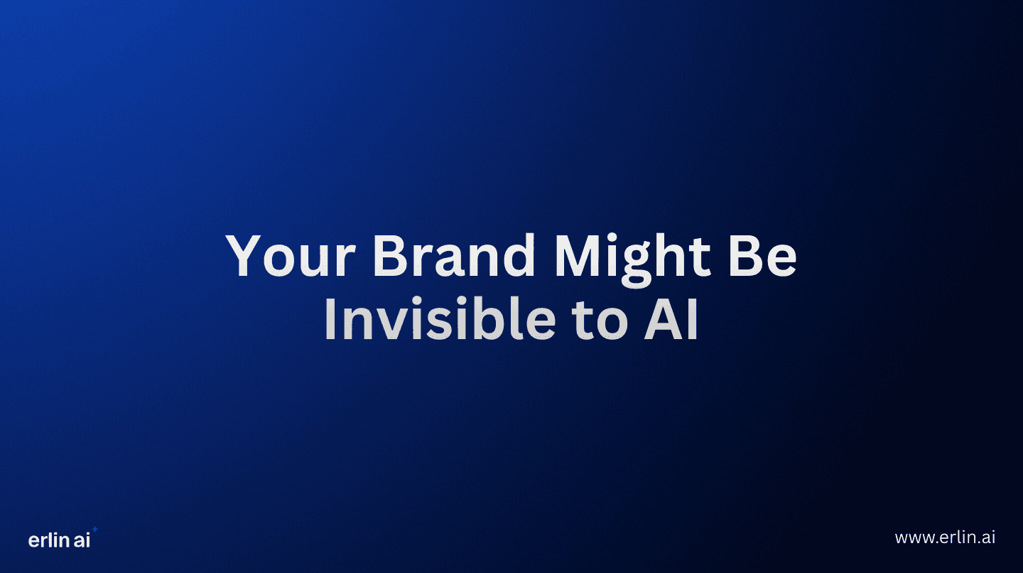 AI visibility gap analysis