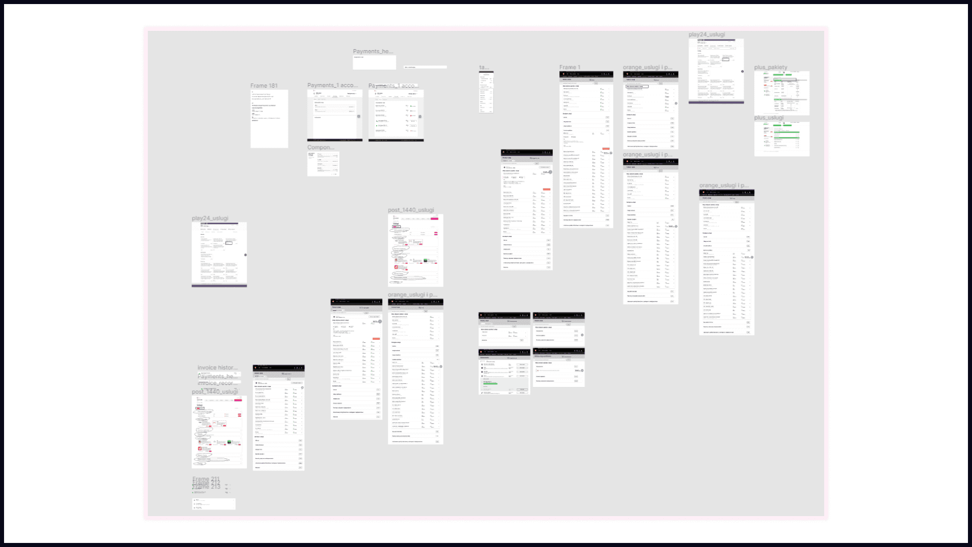 Wireframes Hi-FI