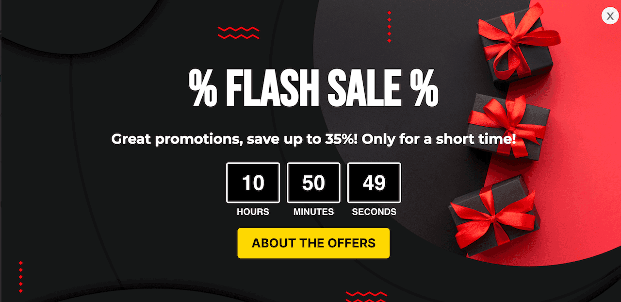 Popup Countdown