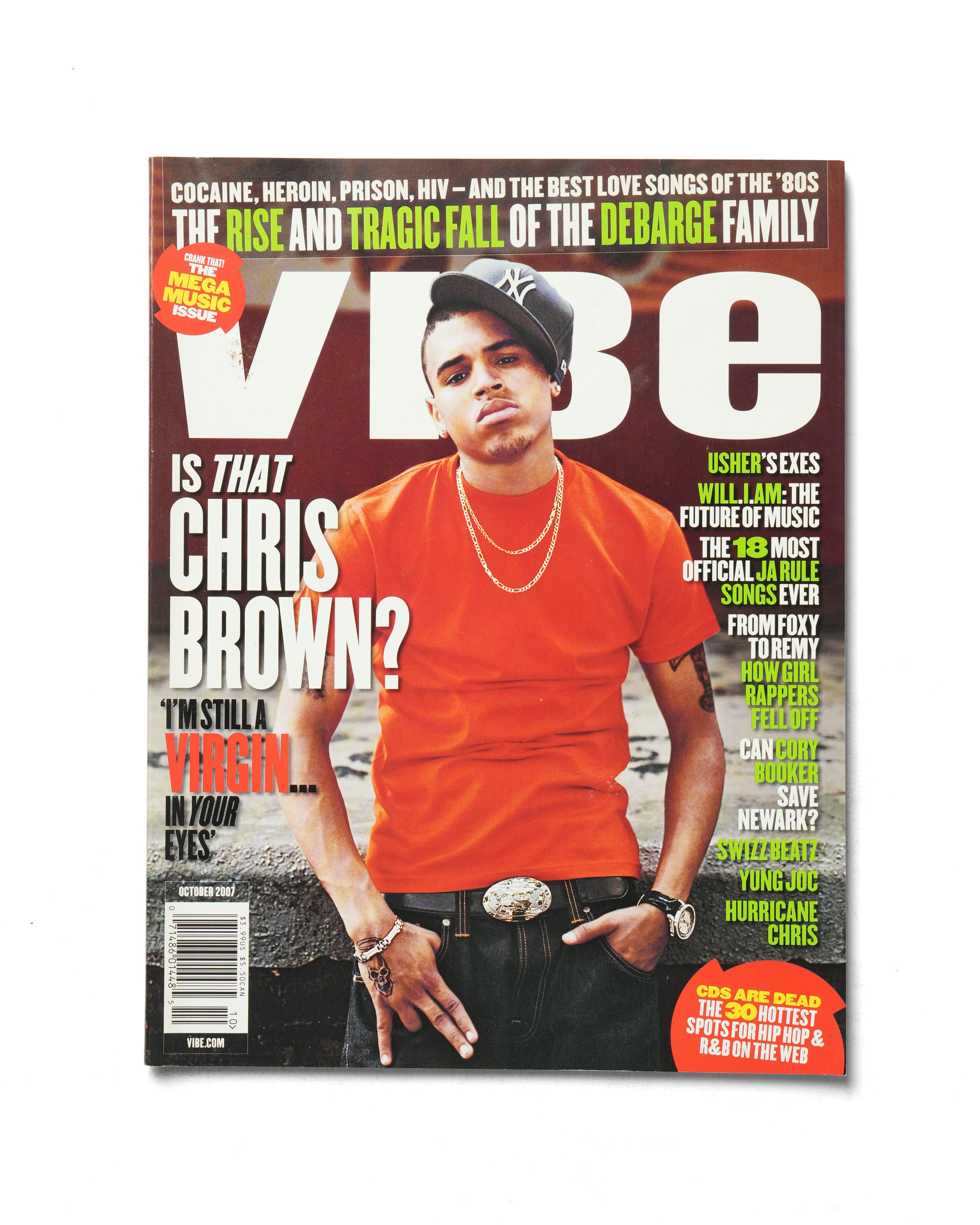 VIBE - October 2007 - Front Cover