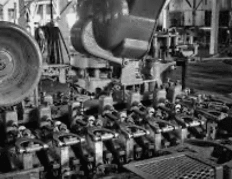 a close up of a machine that is working