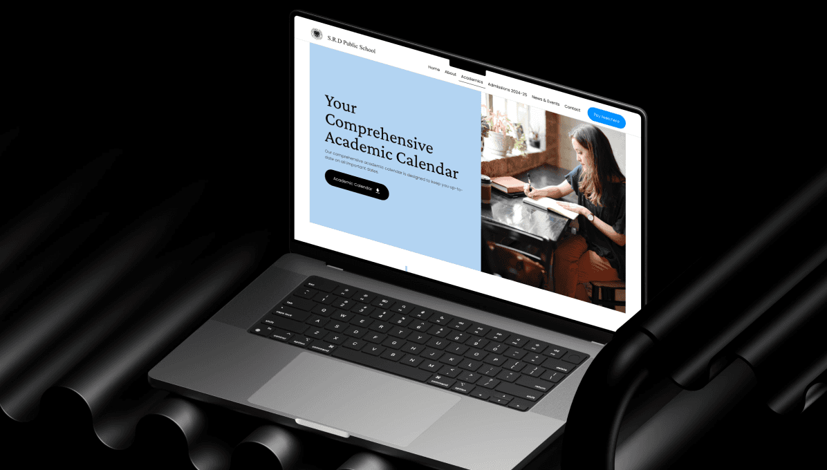 Image of Academic Calender Page