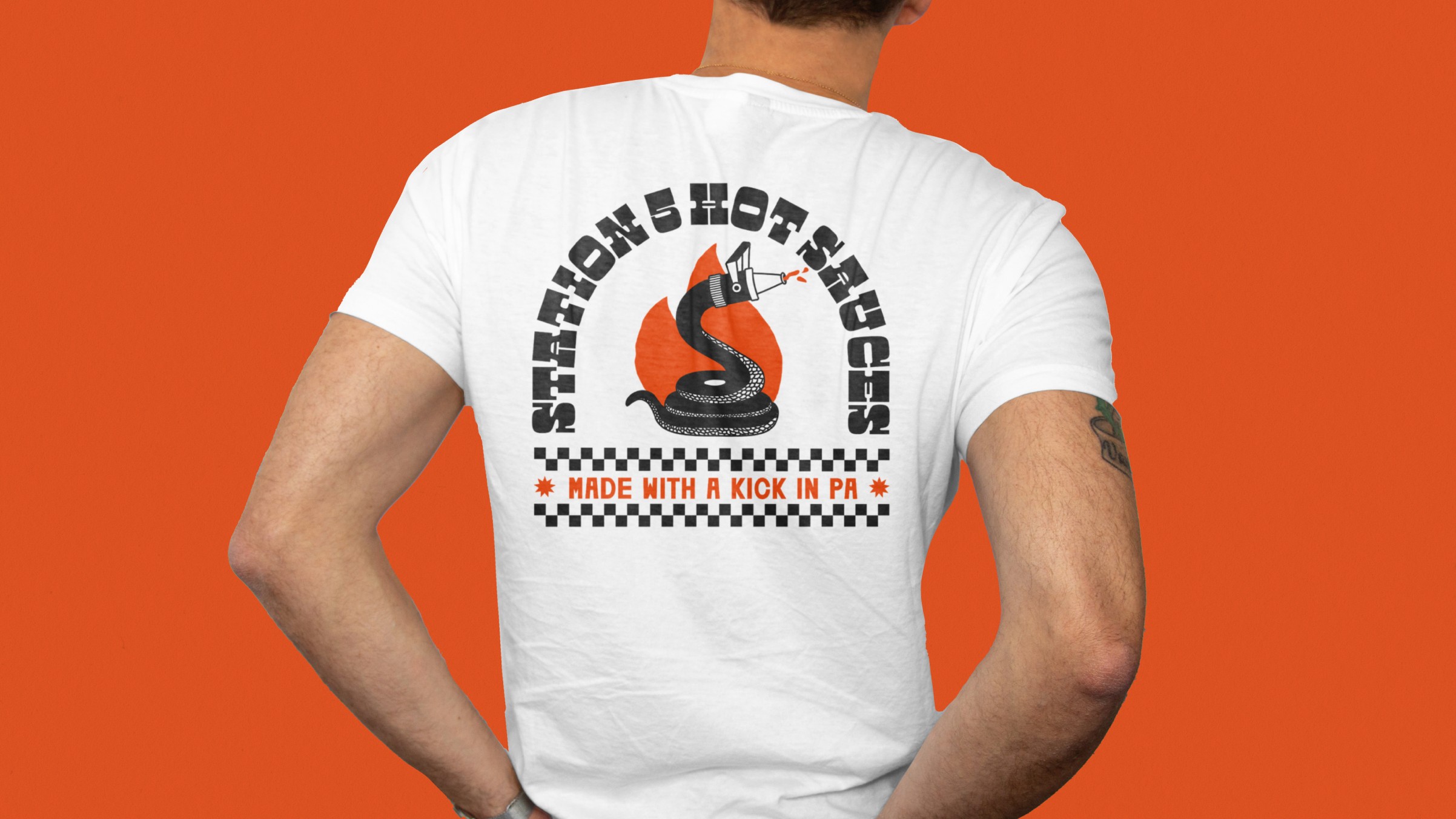 Station 5 Hot Sauces shirt design