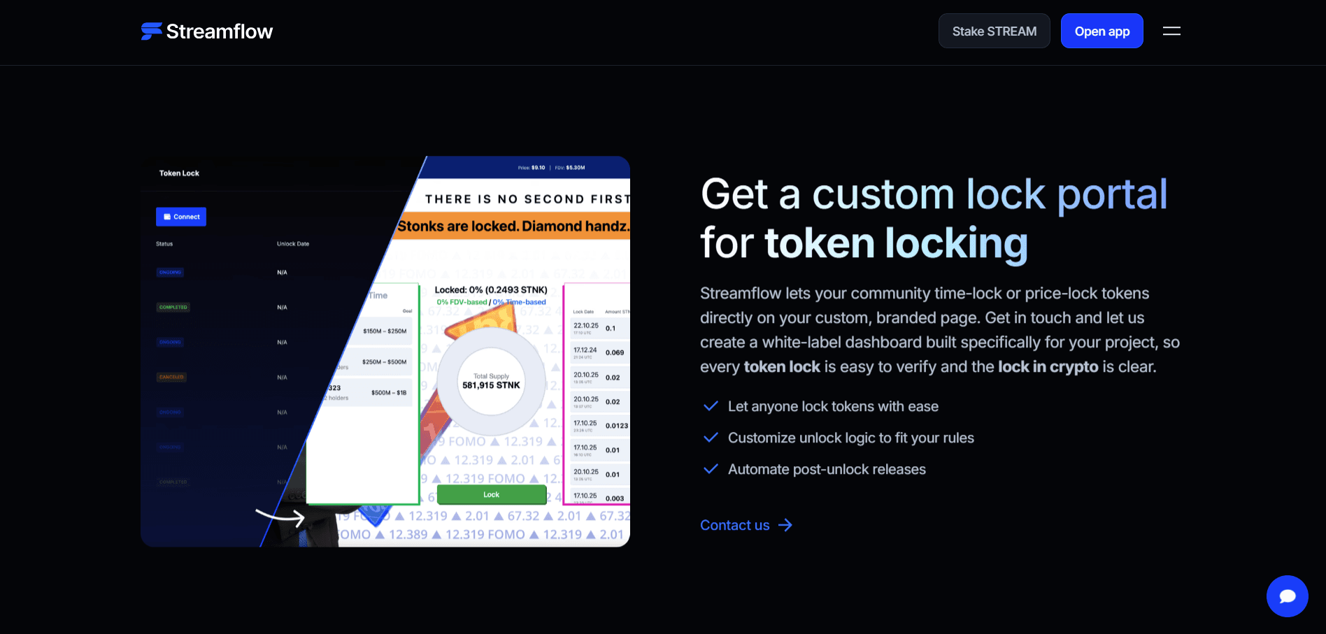 Streamflow Token Locks