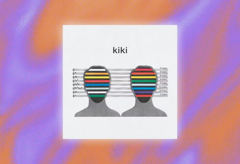 Dreamy baby shower invitation template with a cosmic blue background and illustrated baby carriage glowing under stars.