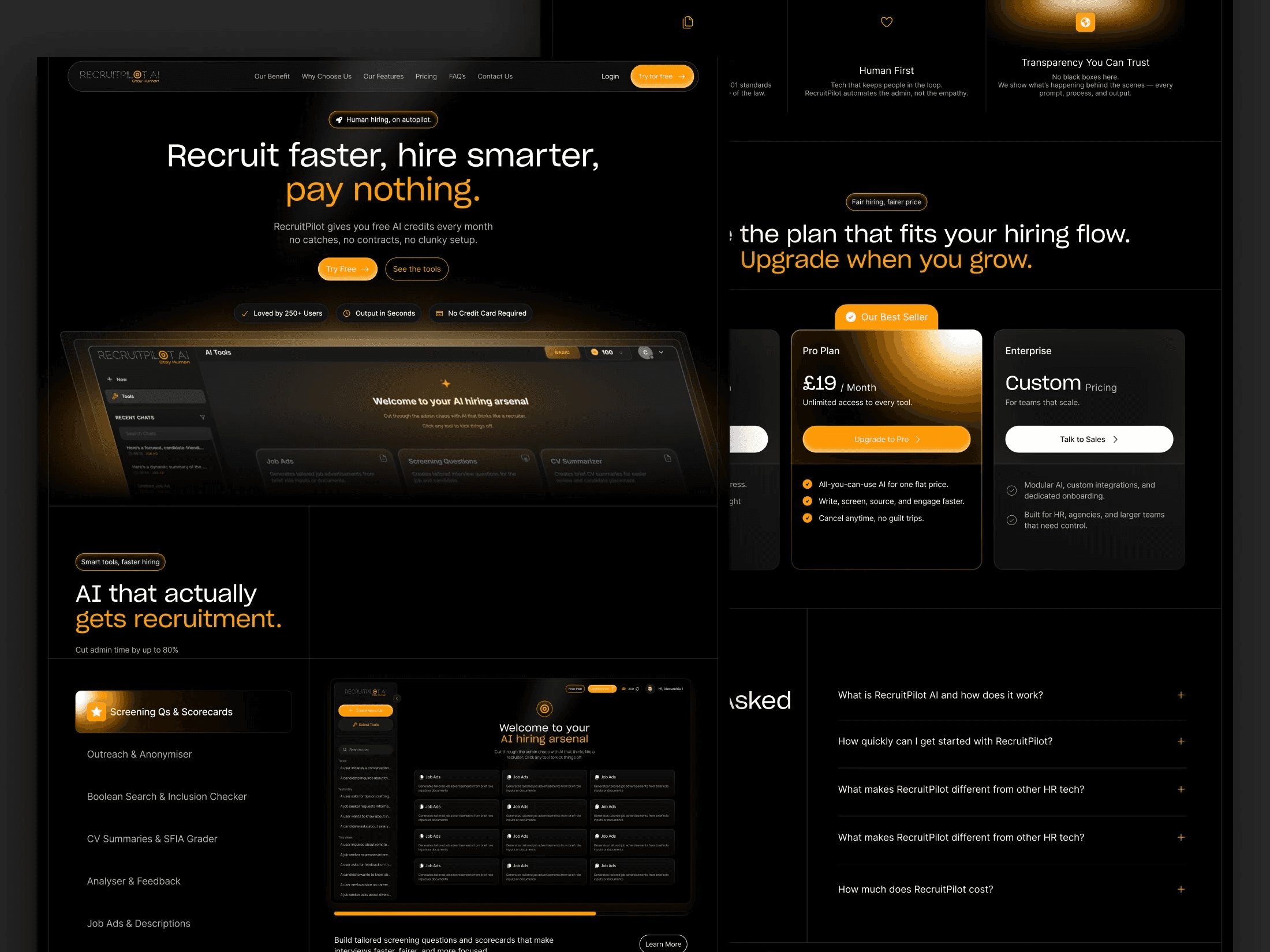 Recruitpilot — AI Recruitment website