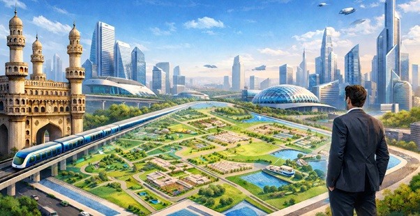 Telangana Sets 9-Month Deadline for Future City Master Plan news cover by Charan Group