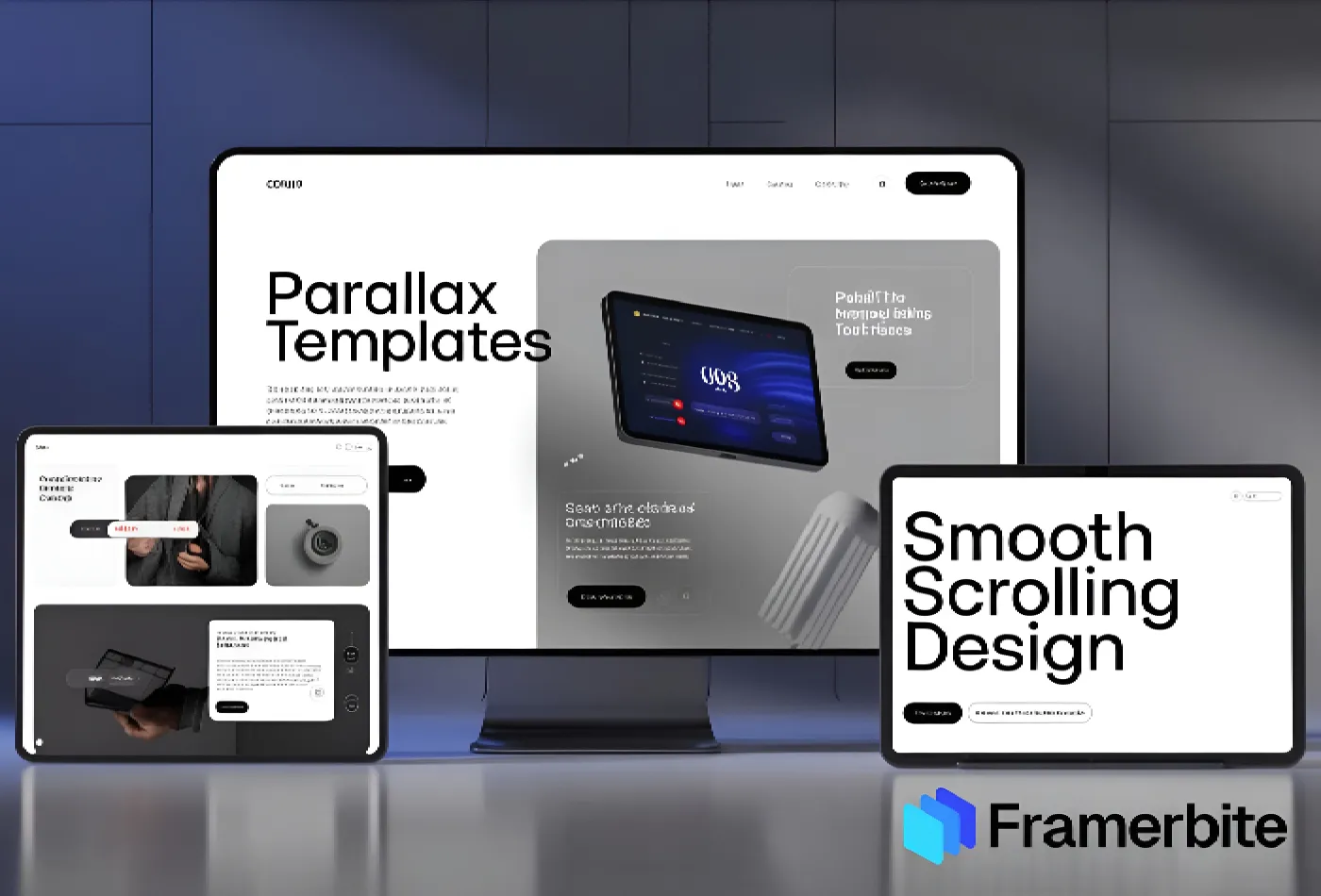 Parallax Scrolling Framer Templates