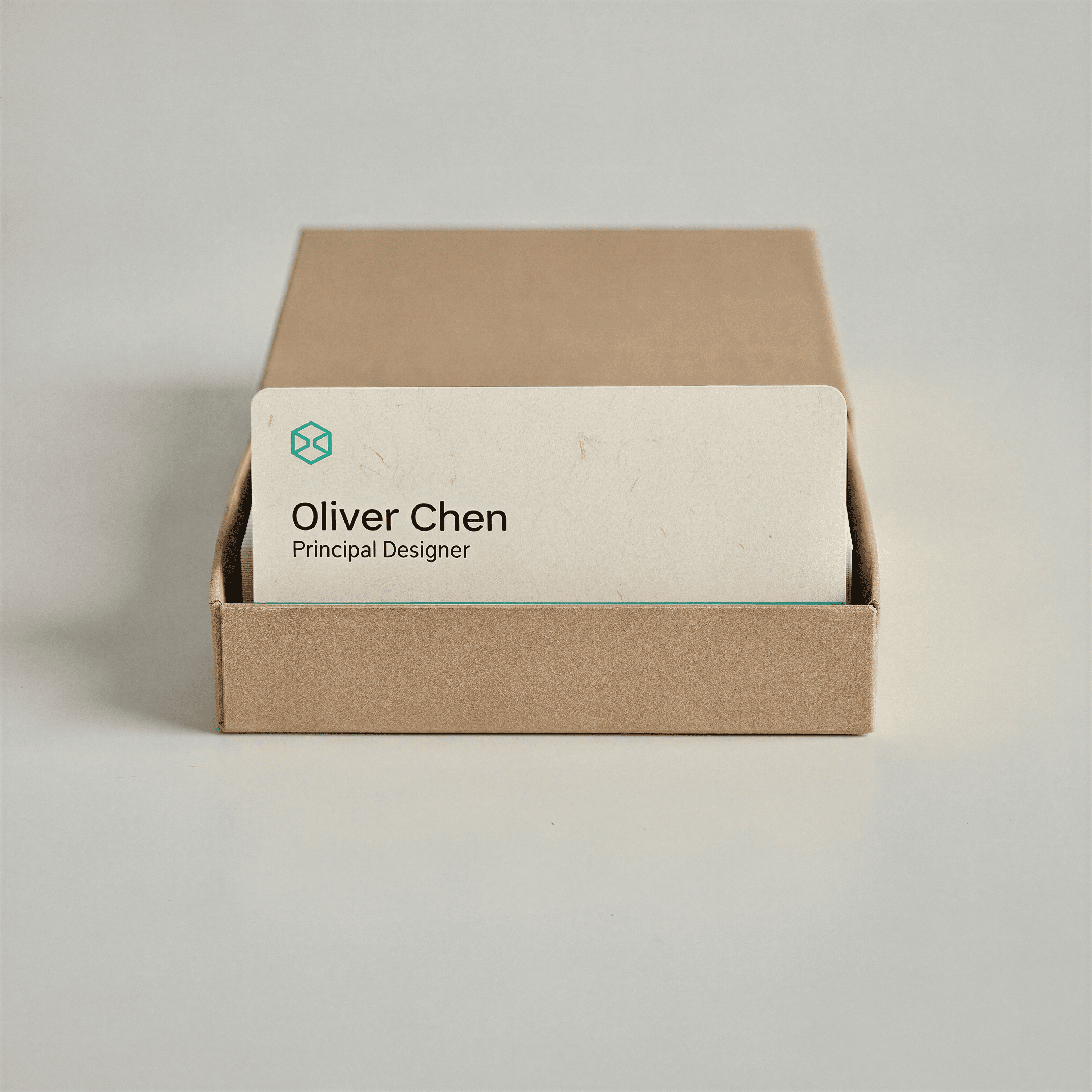 VisualTell Ivory Business Cards