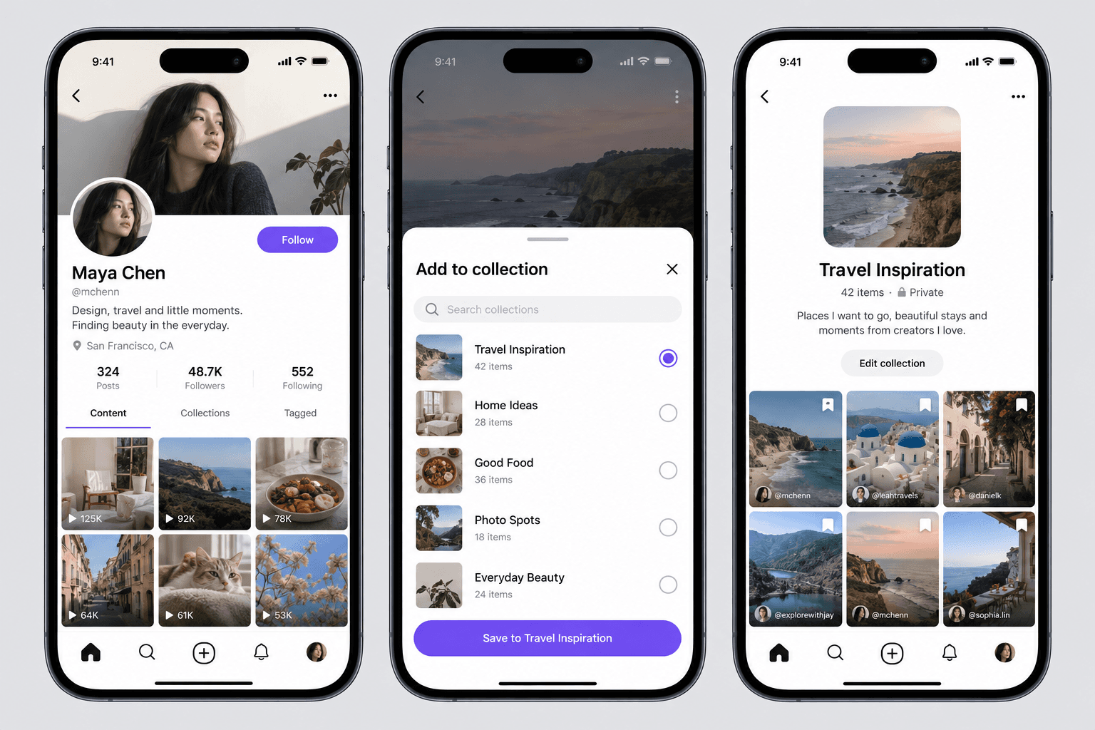 Beacon: Collections that preserve personal context