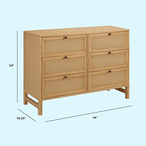 Elegant davinci margot dresser with ample storage space and a timeless design.