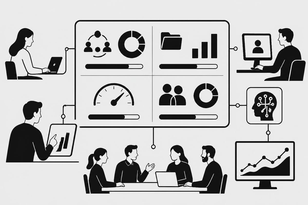 Teams functionality performance dashboard