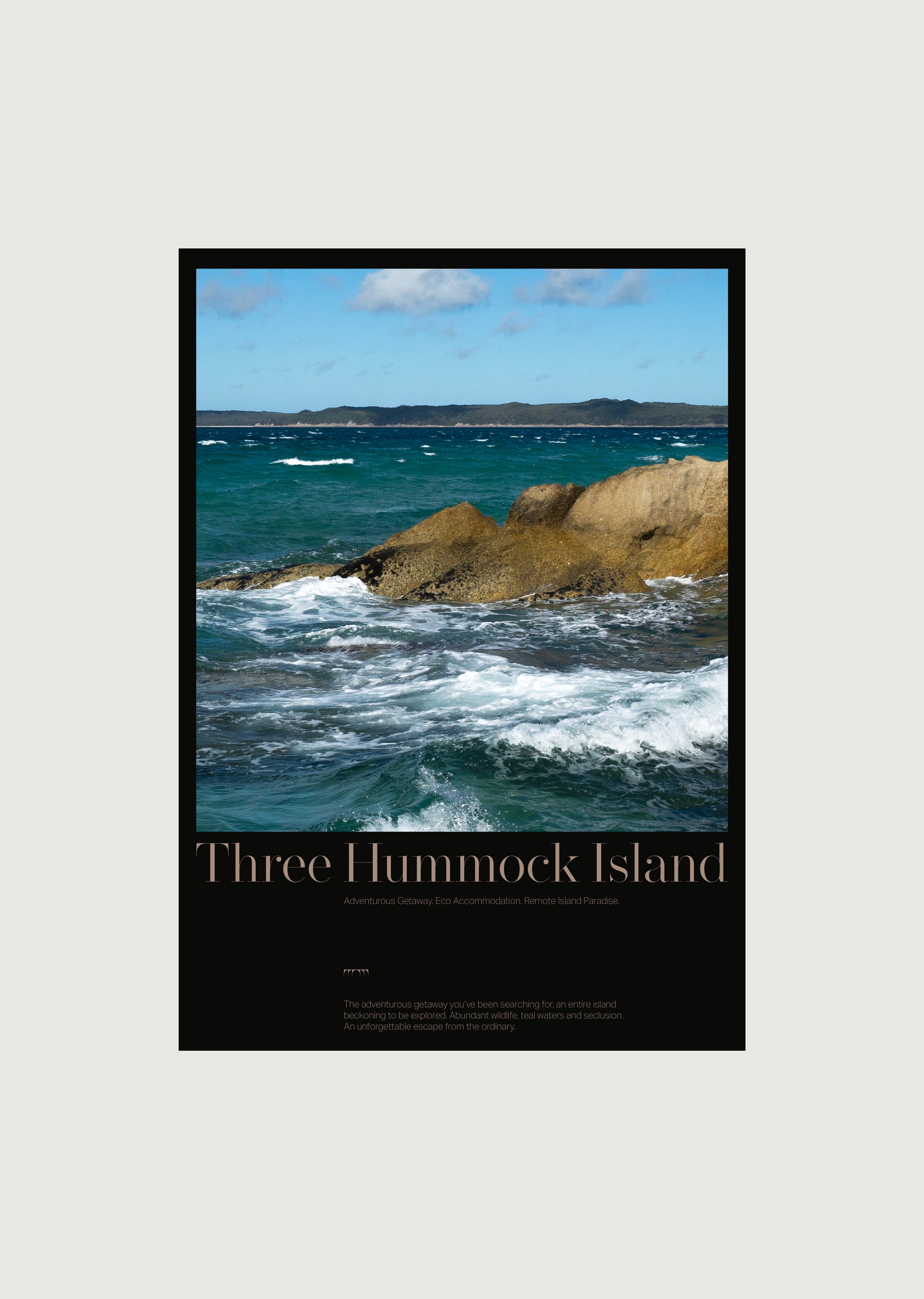 Three Hummock Island (Tasmania) - Branding and visual identity - Photography - Posters