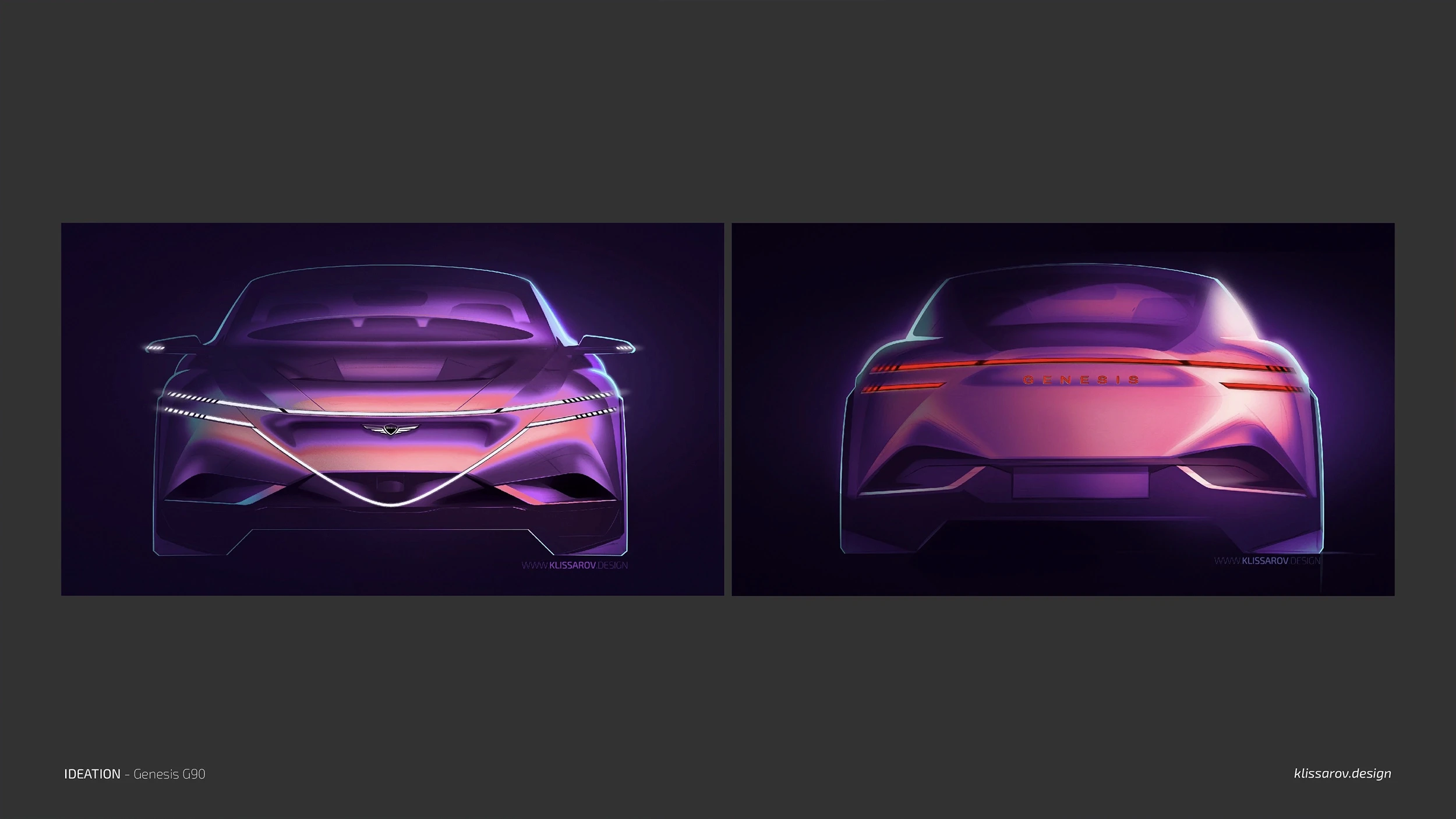 Genesis G90 SKetches