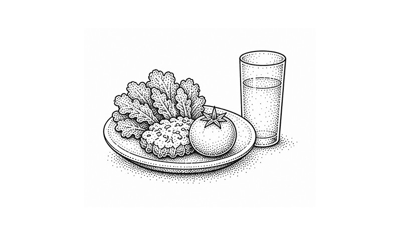 飲食營養插畫 icon