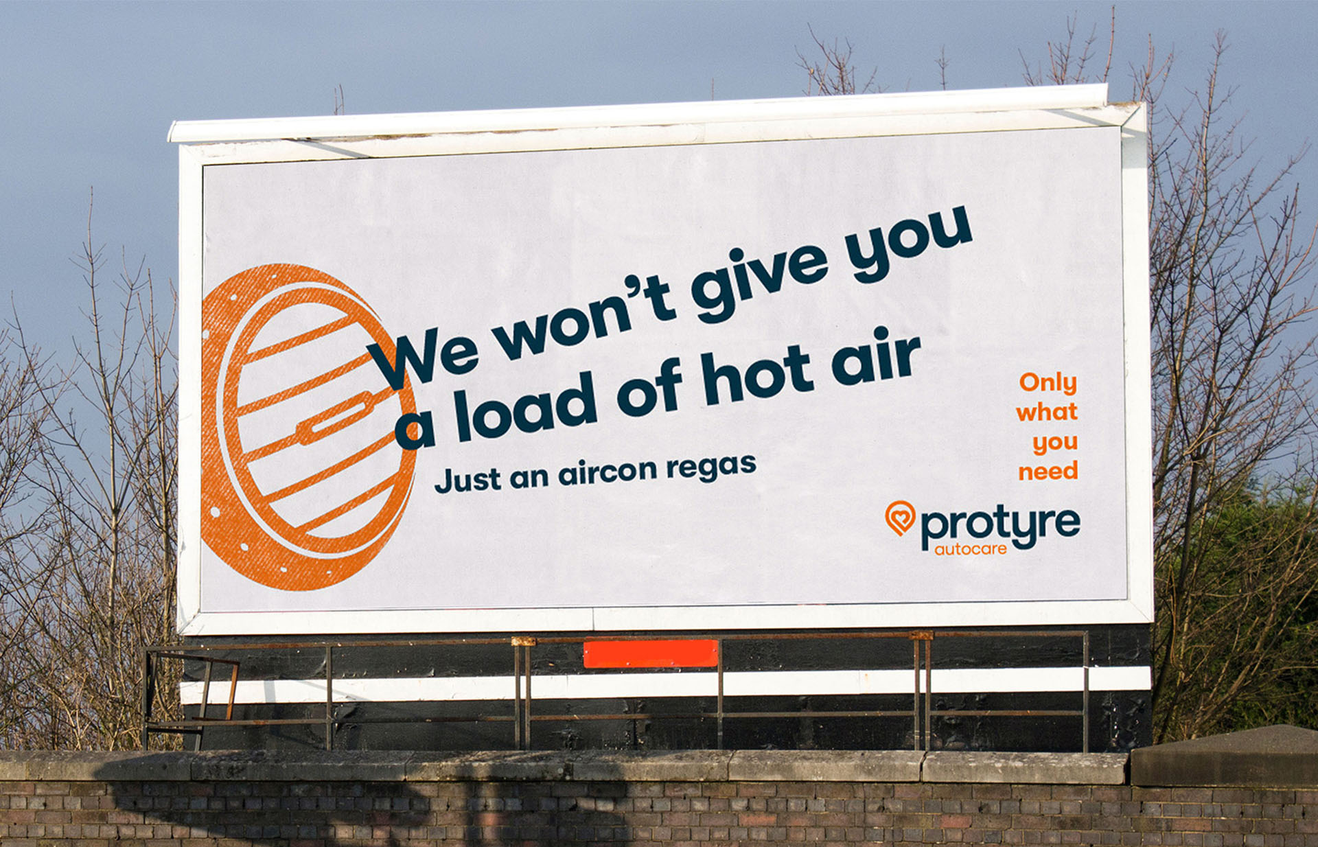 A bus stop ad with a giant QR code