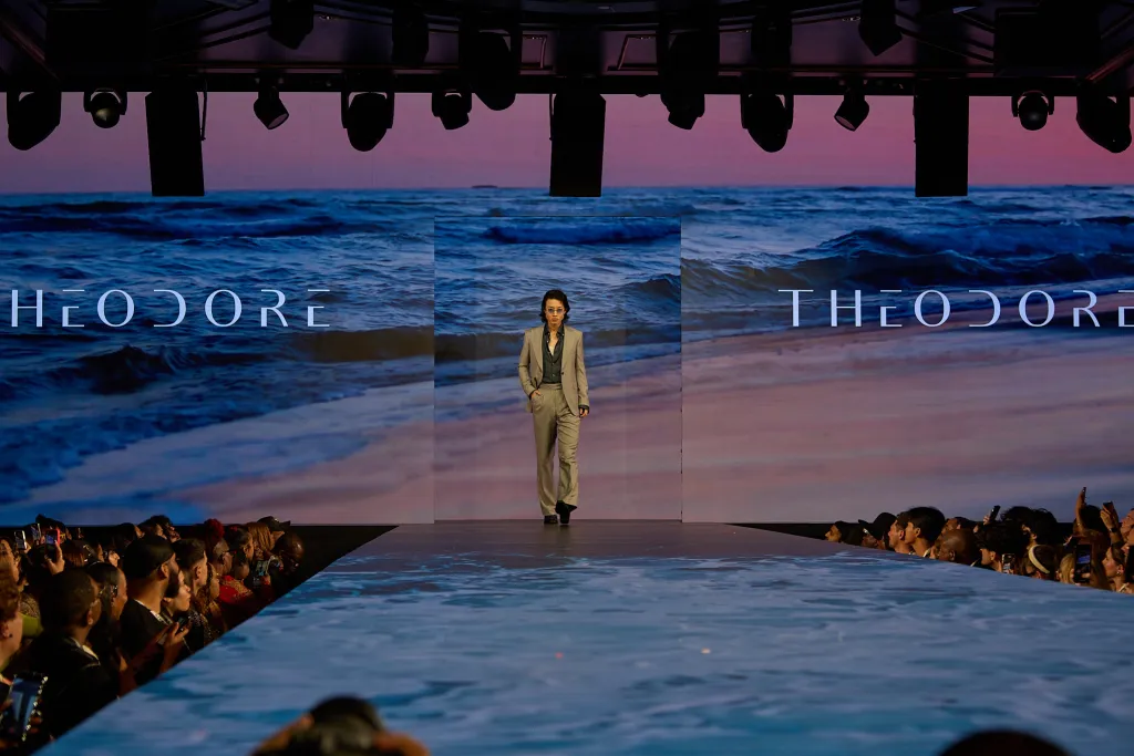 THEODORE on the runway at NY Fashion Week