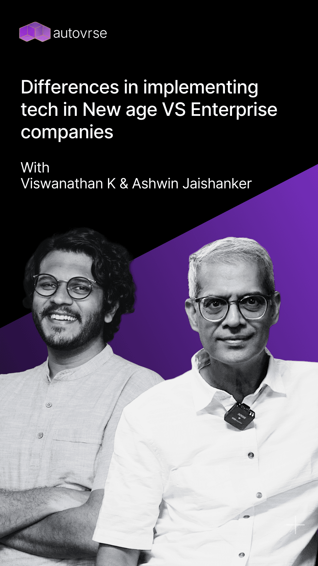 Differences in implementing tech in New age VS Enterprise companies