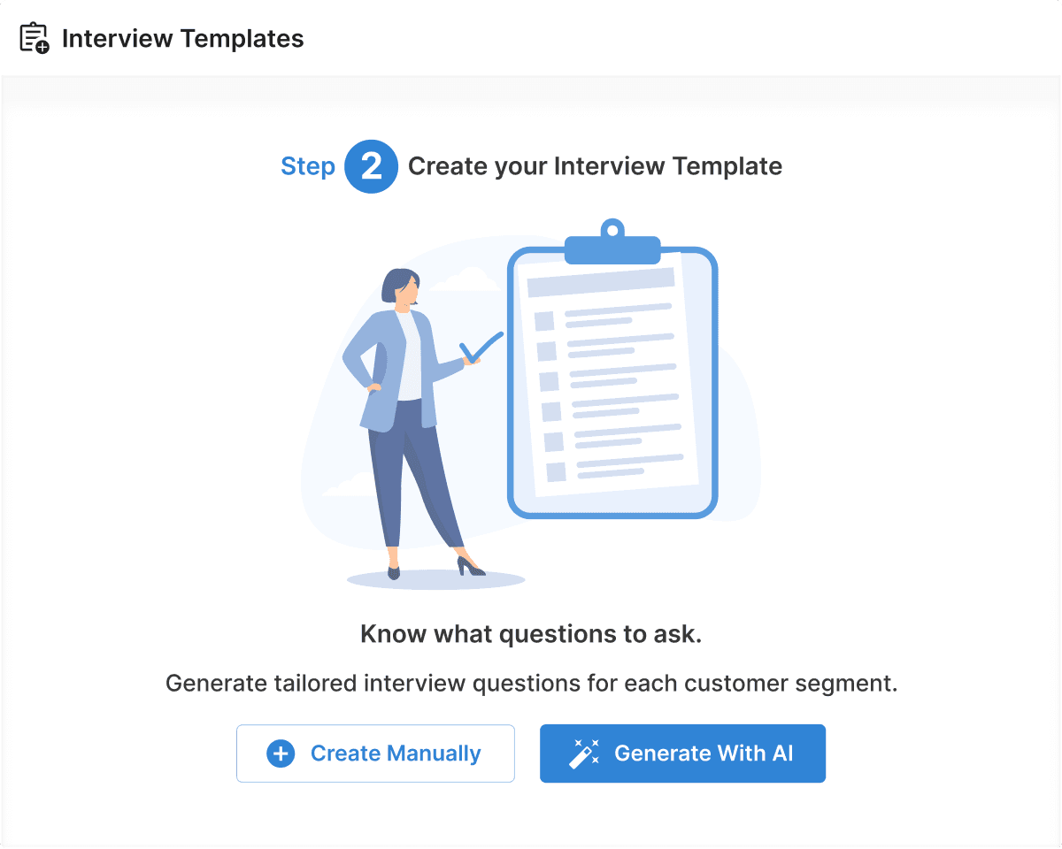 Create Interview template - Innovation Within