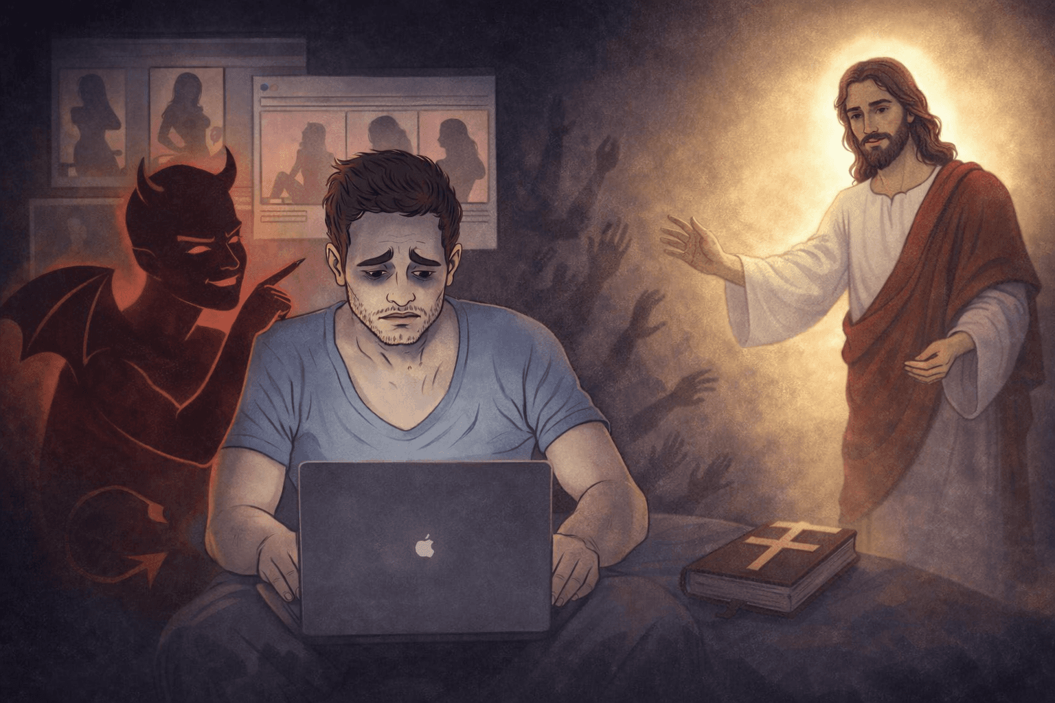 Is being tempted the same as sin