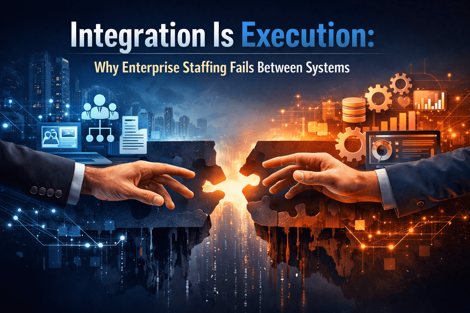 Integration Is Execution: Why Enterprise Staffing Fails Between Systems