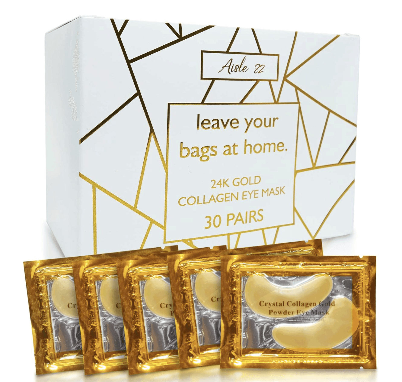 30 Pairs of 24K Gold Under Eye Patches