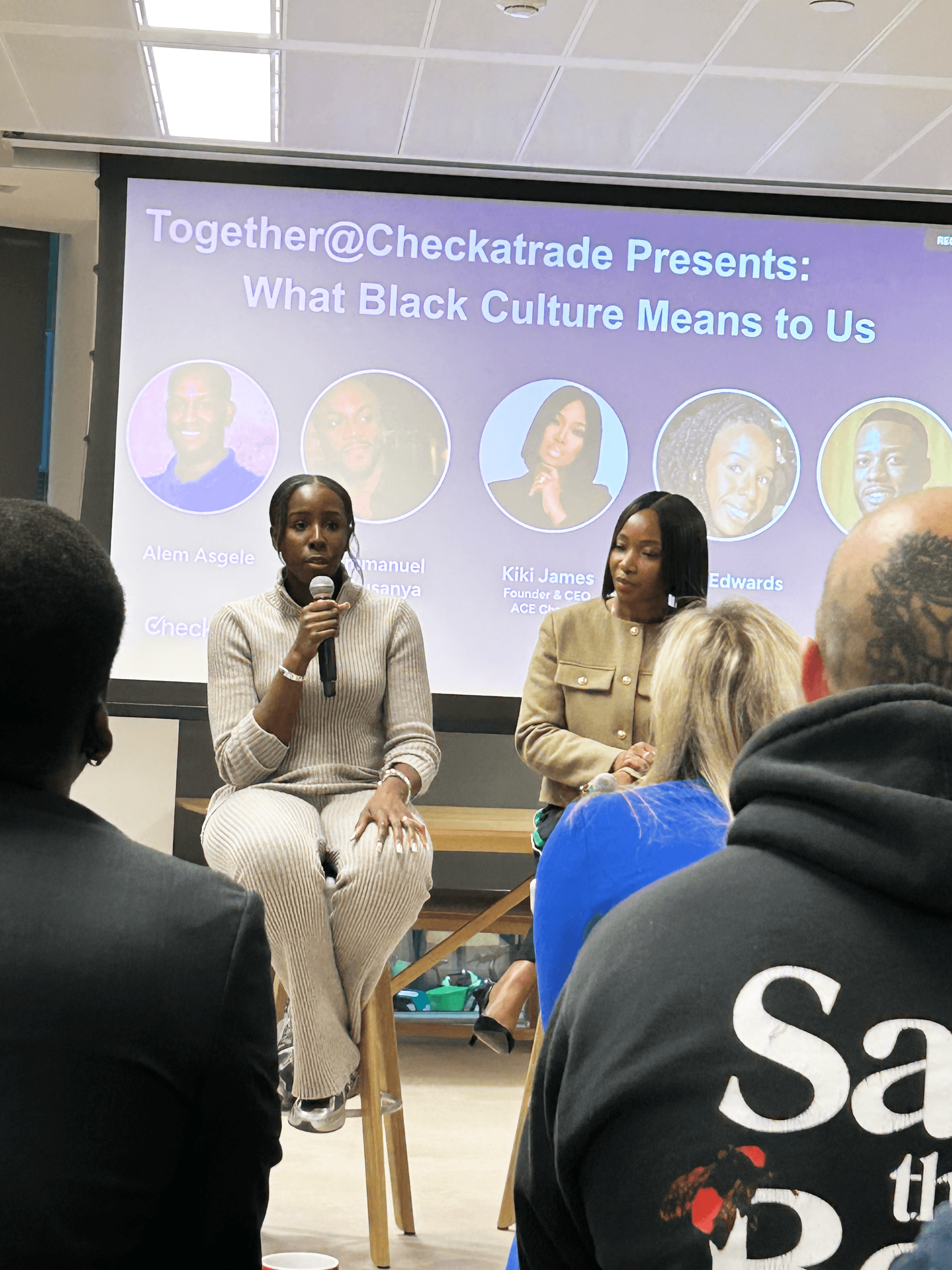 Joined #BlackHistoryMonth panel, discussing culture & corporate experiences