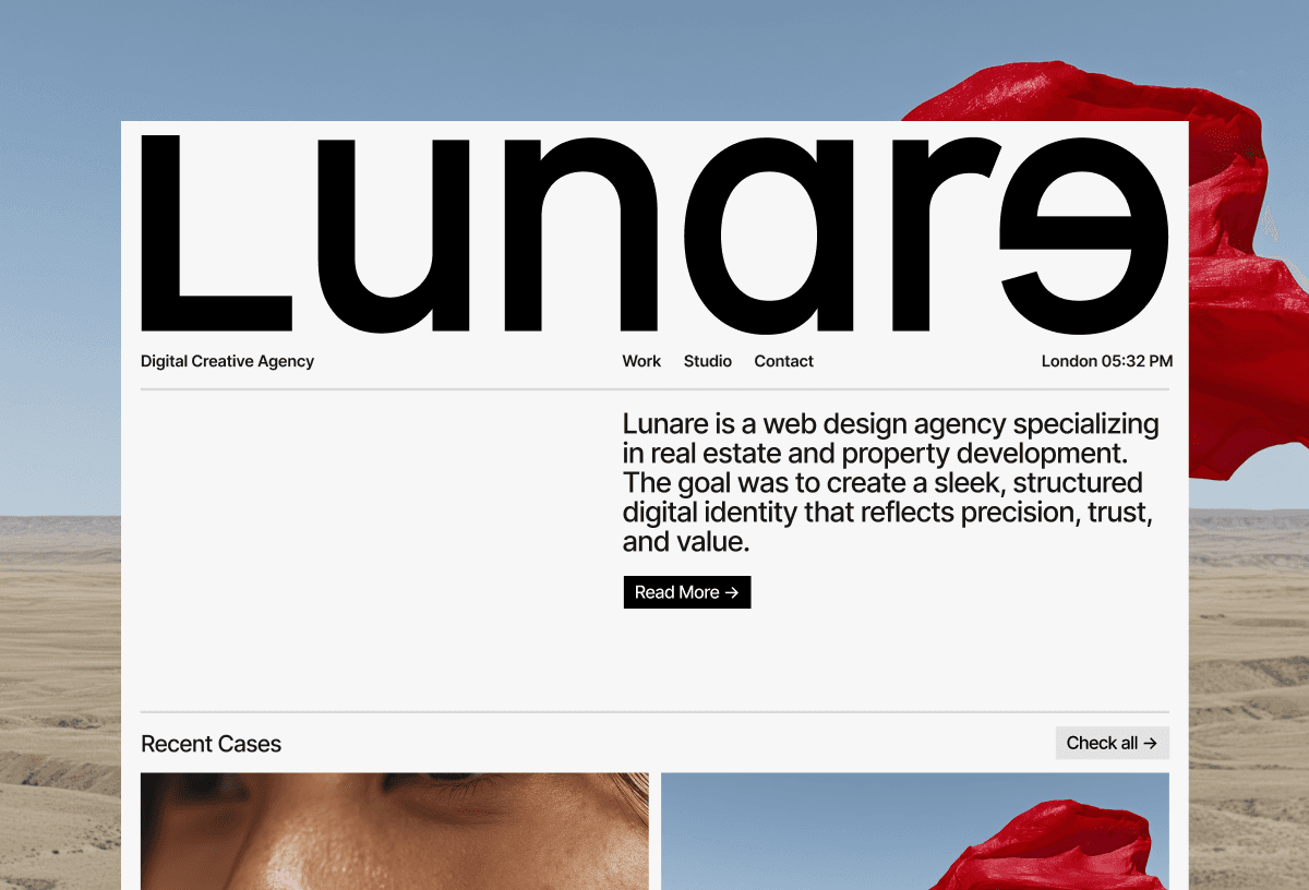 Lunare project hero