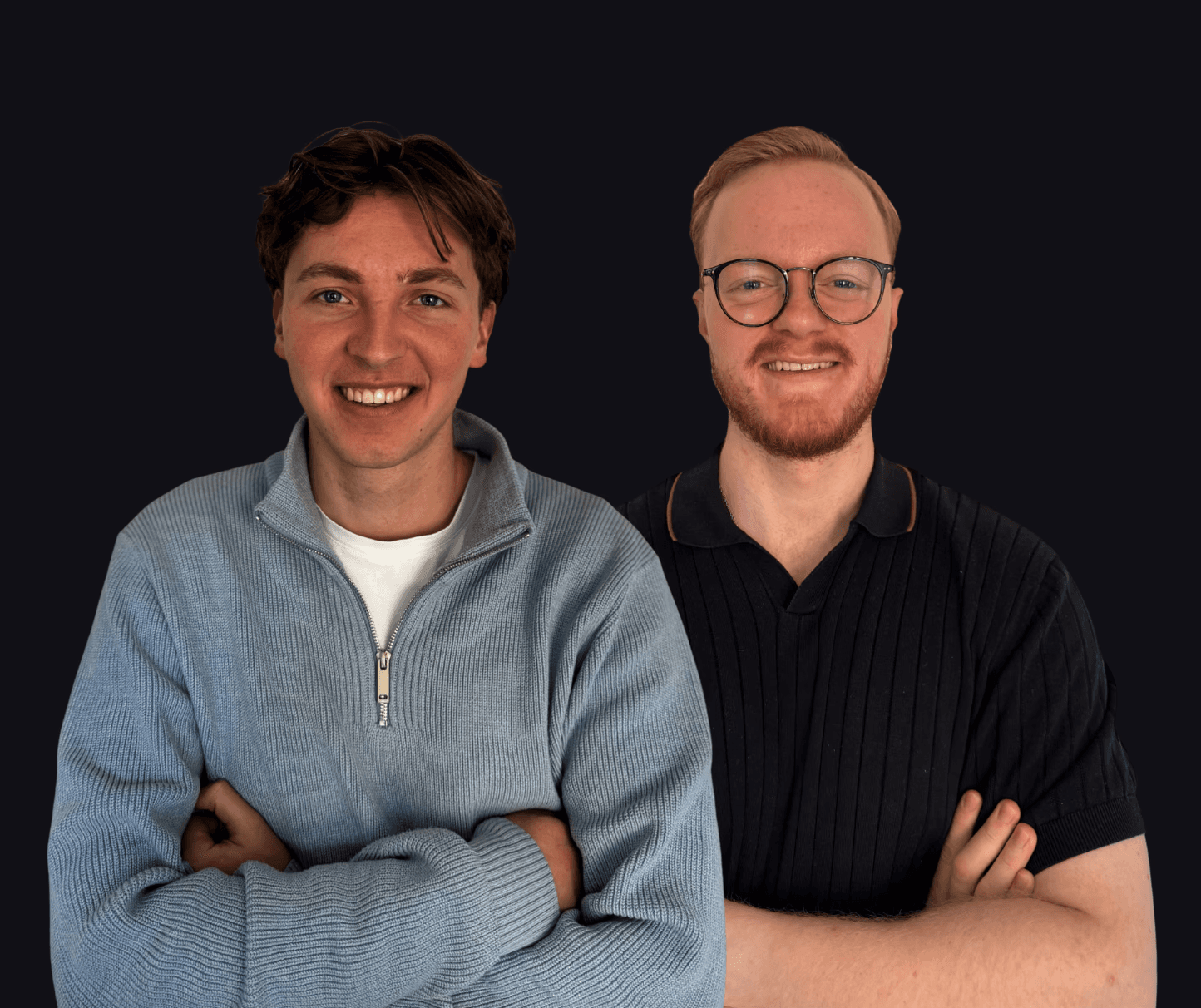 Picture of the two Founders of the Company