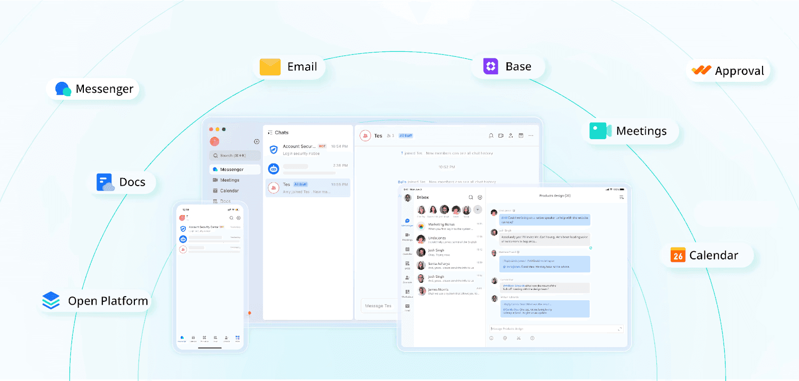 An image of Lark and it's products 