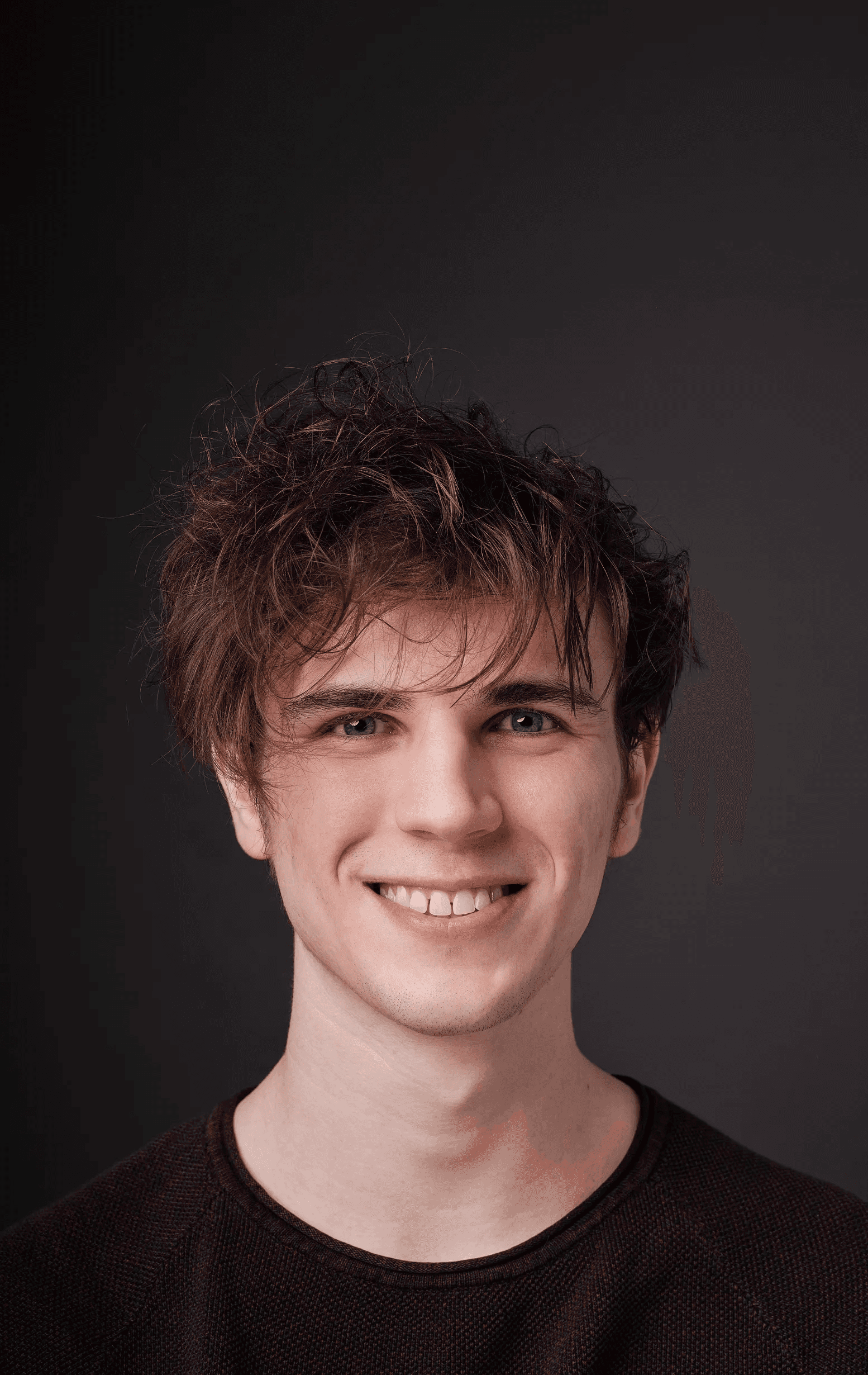 Potrait von dem Designer Luca Kluger