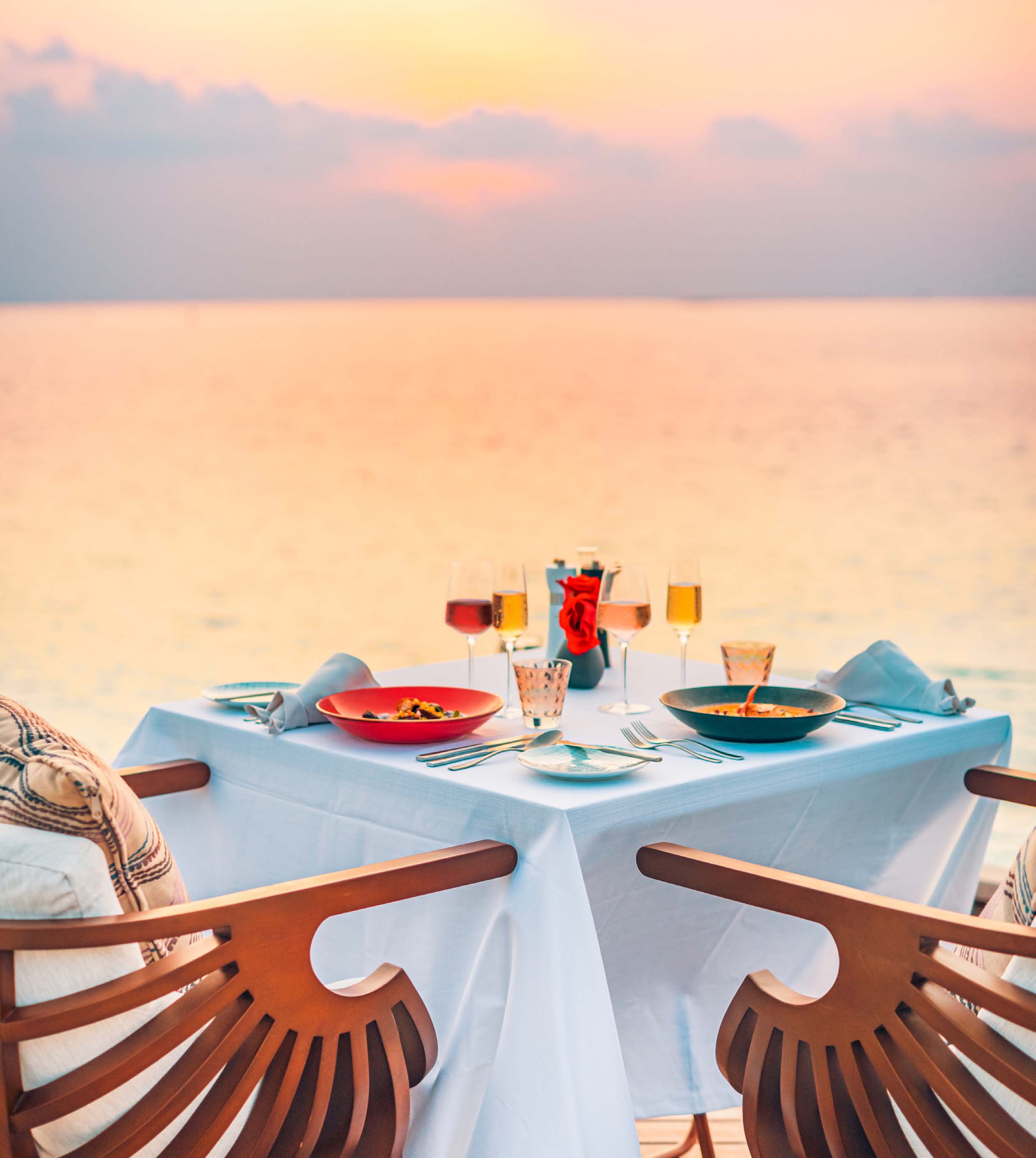Terrasse mit Meerblick