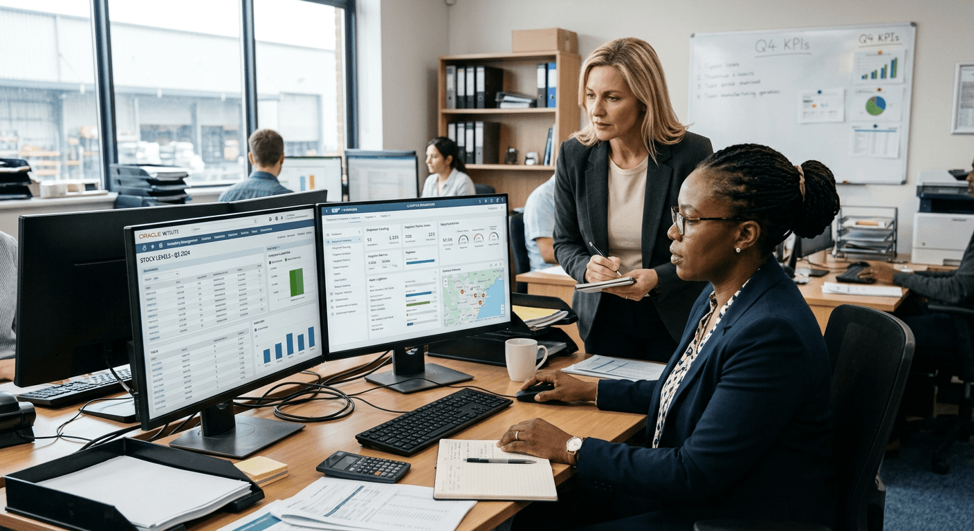 Industrial manufacturing operations environment — European production facility