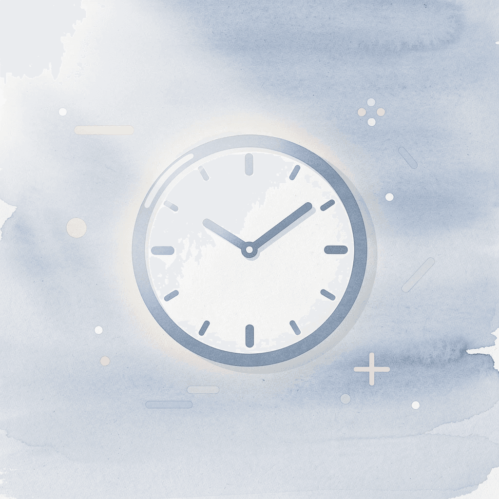 Clock icon representing time efficiency