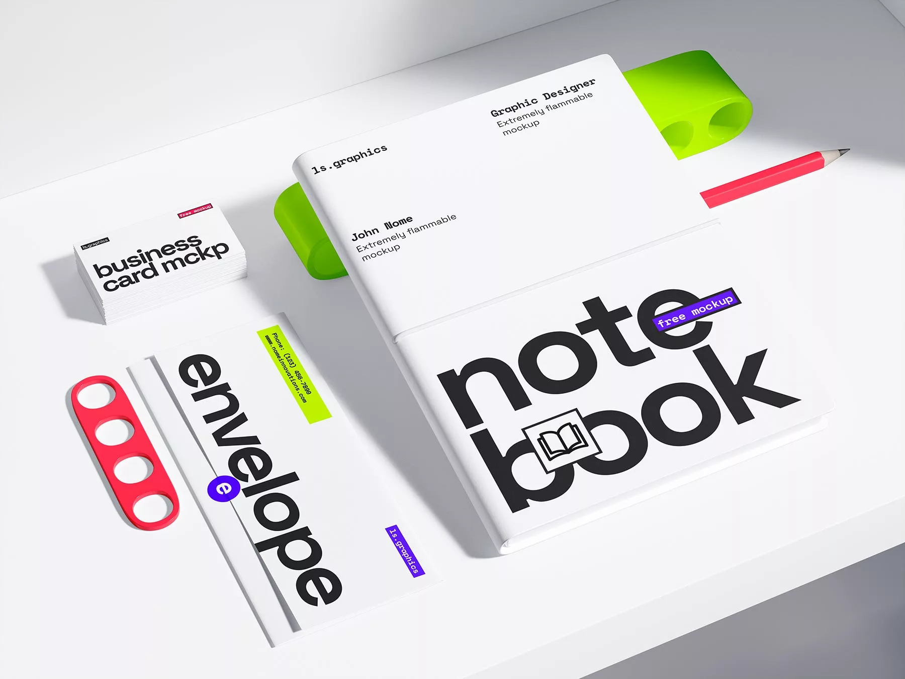 stationery mockup