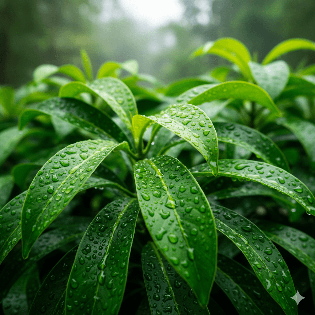 Lush tropical landscaped gardens and green spaces at M3M residences in Goa