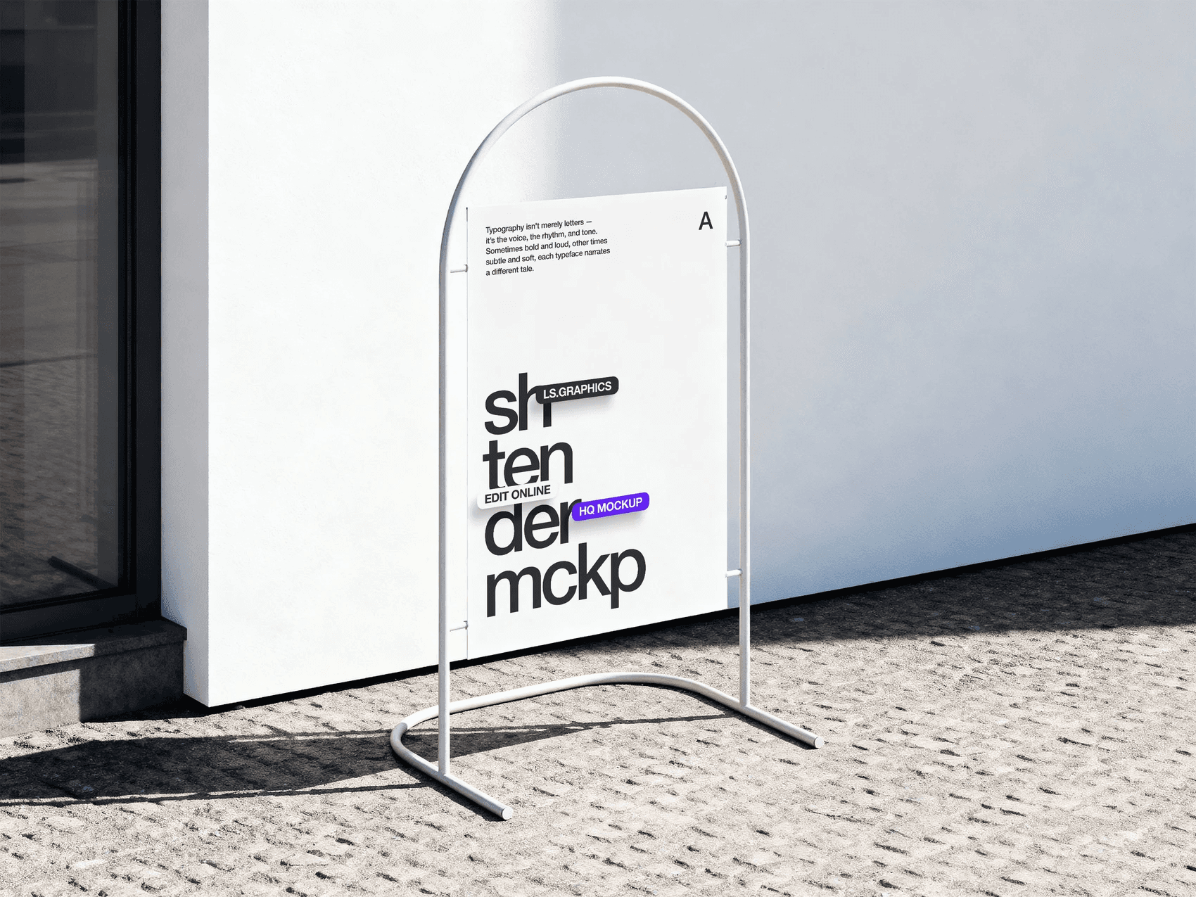 Example placeholder product mockup