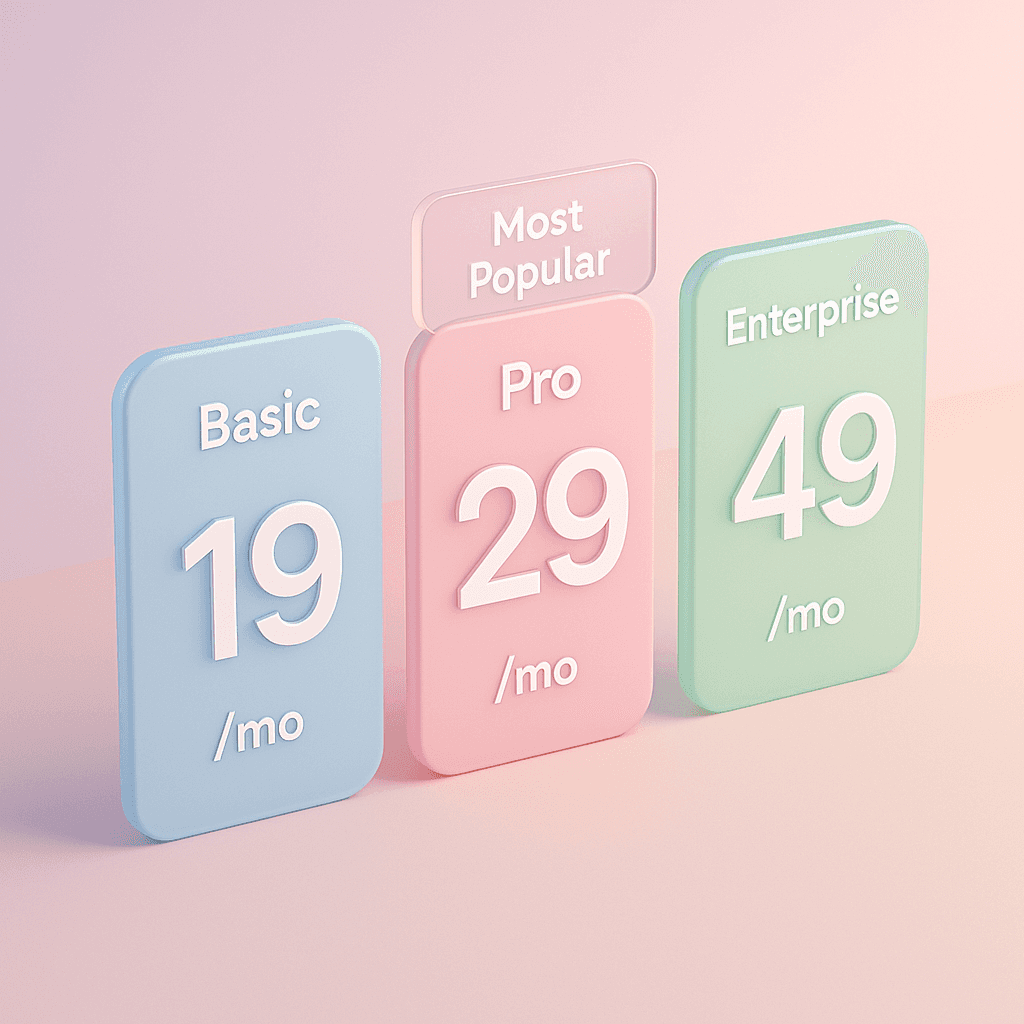 3D illustration showcasing anchoring bias