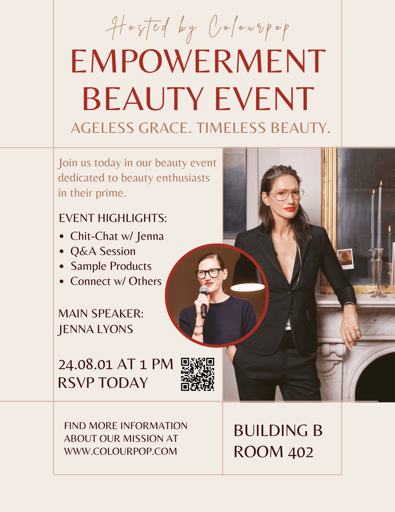 jenna lyons event ad